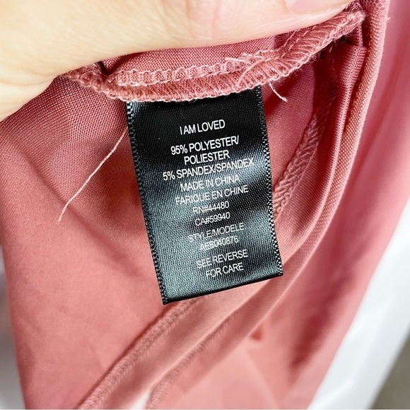 New AFRM Felix Power Mesh Skirt in V-tan Tie Dye - Picture 4 of 6